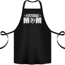 Football Mum Mom Cotton Apron 100% Organic Black
