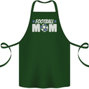 Football Mum Mom Cotton Apron 100% Organic Forest Green