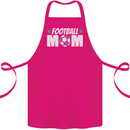 Football Mum Mom Cotton Apron 100% Organic Pink