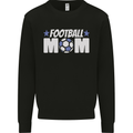 Football Mum Mom Kids Sweatshirt Jumper Black