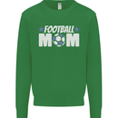 Football Mum Mom Kids Sweatshirt Jumper Irish Green