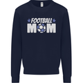 Football Mum Mom Kids Sweatshirt Jumper Navy Blue