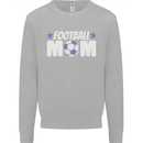 Football Mum Mom Kids Sweatshirt Jumper Sports Grey