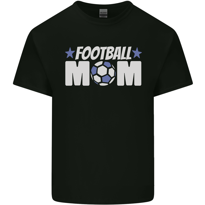 Football Mum Mom Kids T-Shirt Childrens Black