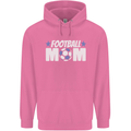 Football Mum Mom Mens 80% Cotton Hoodie Azelea