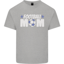 Football Mum Mom Mens Cotton T-Shirt Tee Top Sports Grey