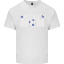 Football Mum Mom Mens Cotton T-Shirt Tee Top White