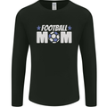 Football Mum Mom Mens Long Sleeve T-Shirt Black