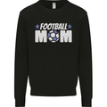 Football Mum Mom Mens Sweatshirt Jumper Black