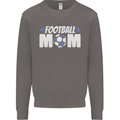 Football Mum Mom Mens Sweatshirt Jumper Charcoal