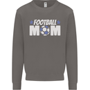 Football Mum Mom Mens Sweatshirt Jumper Charcoal