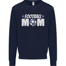 Football Mum Mom Mens Sweatshirt Jumper Navy Blue