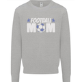 Football Mum Mom Mens Sweatshirt Jumper Sports Grey