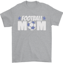 Football Mum Mom Mens T-Shirt 100% Cotton Sports Grey