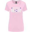 Football Mum Mom Womens Wider Cut T-Shirt Light Pink