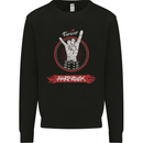 Forever Hard Rock Guitar Rock Salute Music Mens Sweatshirt Jumper Black