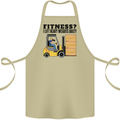 Forklift Driver I Lift Heavy Weights Funny Cotton Apron 100% Organic Khaki