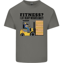 Forklift Driver I Lift Heavy Weights Funny Kids T-Shirt Childrens Charcoal