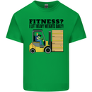 Forklift Driver I Lift Heavy Weights Funny Kids T-Shirt Childrens Irish Green