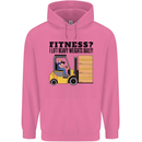 Forklift Driver I Lift Heavy Weights Funny Mens 80% Cotton Hoodie Azelea
