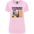 Forklift Driver I Lift Heavy Weights Funny Womens Wider Cut T-Shirt Light Pink