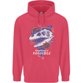 Fossible Funny Fossil Paleontology Dinosaur Childrens Kids Hoodie Heliconia