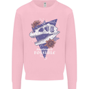 Fossible Funny Fossil Paleontology Dinosaur Kids Sweatshirt Jumper Light Pink
