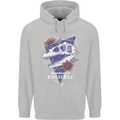 Fossible Funny Fossil Paleontology Dinosaur Mens 80% Cotton Hoodie Sports Grey