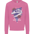 Fossible Funny Fossil Paleontology Dinosaur Mens Sweatshirt Jumper Azalea