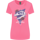 Fossible Funny Fossil Paleontology Dinosaur Womens Wider Cut T-Shirt Azalea