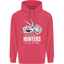 Fossil Hunters Club Palaeontologist Dinosaurs Childrens Kids Hoodie Heliconia