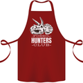 Fossil Hunters Club Palaeontologist Dinosaurs Cotton Apron 100% Organic Maroon
