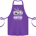 Fossil Hunters Club Palaeontologist Dinosaurs Cotton Apron 100% Organic Purple