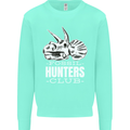 Fossil Hunters Club Palaeontologist Dinosaurs Kids Sweatshirt Jumper Peppermint