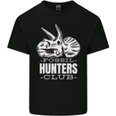 Fossil Hunters Club Palaeontologist Dinosaurs Kids T-Shirt Childrens Black