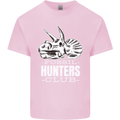 Fossil Hunters Club Palaeontologist Dinosaurs Mens Cotton T-Shirt Tee Top Light Pink