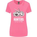 Fossil Hunters Club Palaeontologist Dinosaurs Womens Wider Cut T-Shirt Azalea