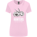Fossil Hunters Club Palaeontologist Dinosaurs Womens Wider Cut T-Shirt Light Pink