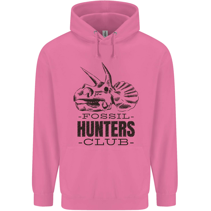 Fossil Hunters Club Paleontology Dinosaurs Childrens Kids Hoodie Azalea