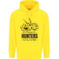 Fossil Hunters Club Paleontology Dinosaurs Childrens Kids Hoodie Yellow