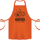 Fossil Hunters Club Paleontology Dinosaurs Cotton Apron 100% Organic Orange