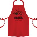 Fossil Hunters Club Paleontology Dinosaurs Cotton Apron 100% Organic Red