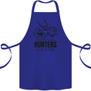 Fossil Hunters Club Paleontology Dinosaurs Cotton Apron 100% Organic Royal Blue