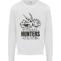 Fossil Hunters Club Paleontology Dinosaurs Kids Sweatshirt Jumper White