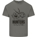 Fossil Hunters Club Paleontology Dinosaurs Kids T-Shirt Childrens Charcoal