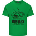 Fossil Hunters Club Paleontology Dinosaurs Kids T-Shirt Childrens Irish Green