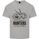 Fossil Hunters Club Paleontology Dinosaurs Kids T-Shirt Childrens Sports Grey