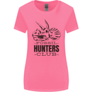 Fossil Hunters Club Paleontology Dinosaurs Womens Wider Cut T-Shirt Azalea
