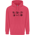 Fossil Set Palaeontologist Palaeontology Childrens Kids Hoodie Heliconia