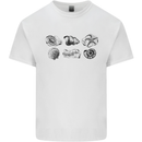 Fossil Set Palaeontologist Palaeontology Kids T-Shirt Childrens White